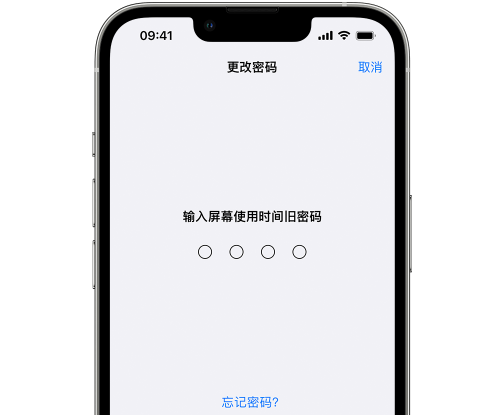 亭湖iPhone屏幕维修分享iPhone屏幕使用时间密码忘记了怎么办 