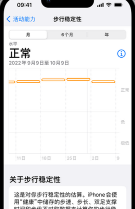 亭湖iPhone手机维修如何在iPhone开启'步行稳定性通知'