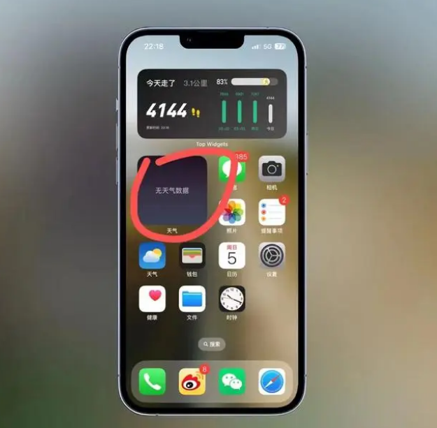 亭湖苹果手机维修分享:iOS16主屏幕天气小组件无法正常工作怎么办？ 