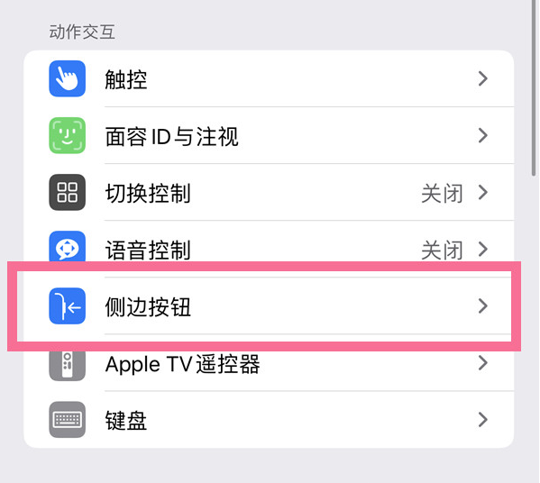 亭湖苹果14维修店分享iPhone14 Plus侧键双击下载功能关闭方法 