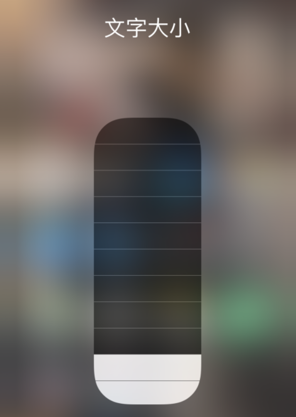 亭湖苹果手机维修分享小技巧：在 iPhone 控制中心快速调节字体大小 
